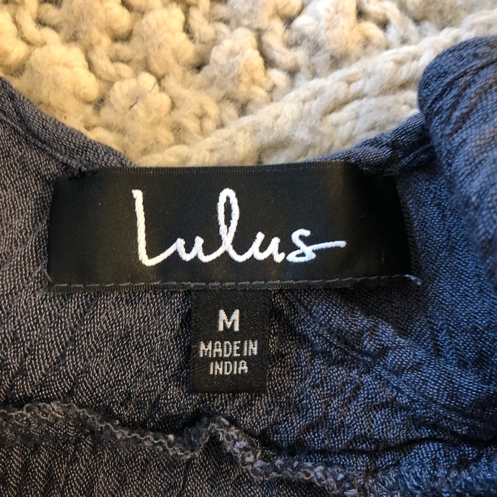 Lulu’s Button Down Halter - Picture 5 of 8